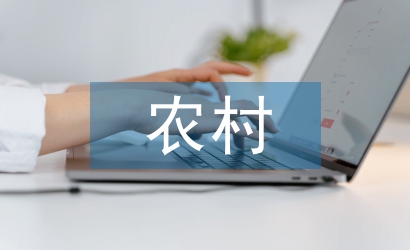 農(nóng)村財務(wù)論文